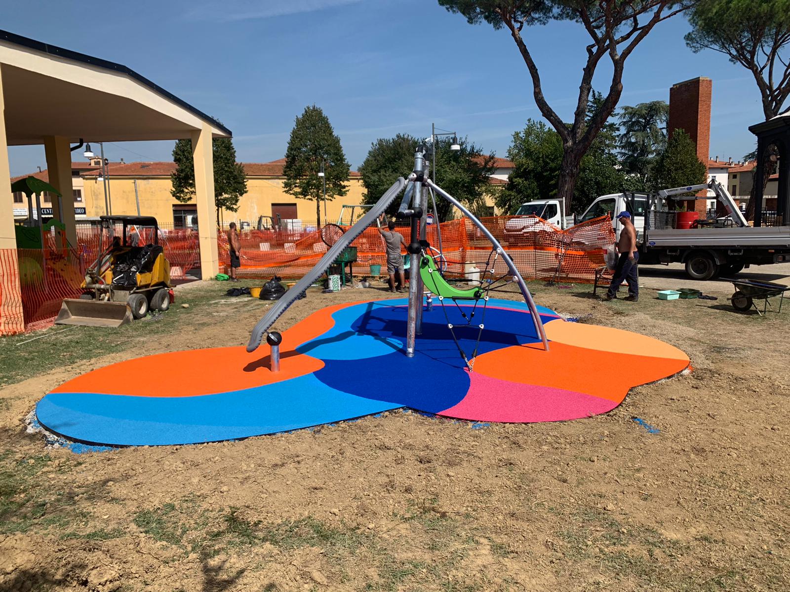 Comune di Arezzo nuovo parco giochi Ducci